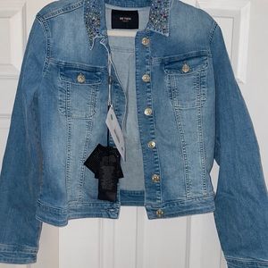 Bedazzled jean jacket